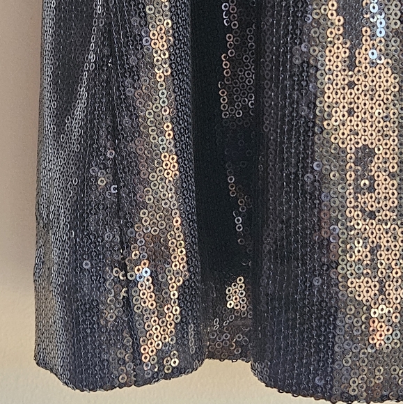 White House Black Market Sleeveless Sequin Mini Dress in Women's 4 - Picture 6 of 16